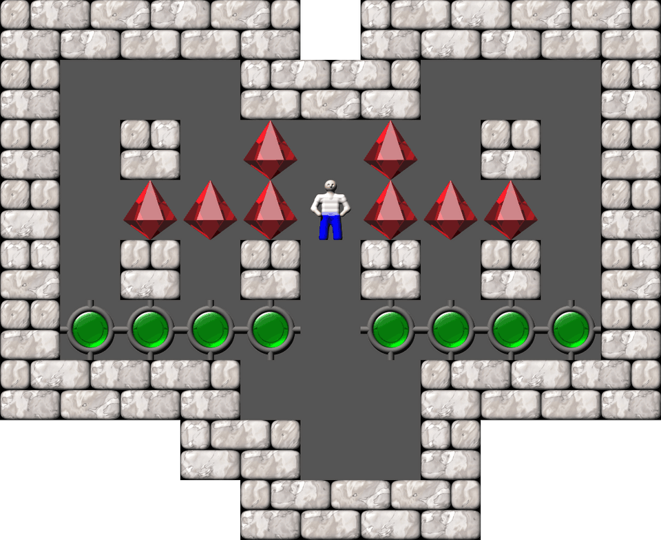 Sokoban Kevin 10 level 92